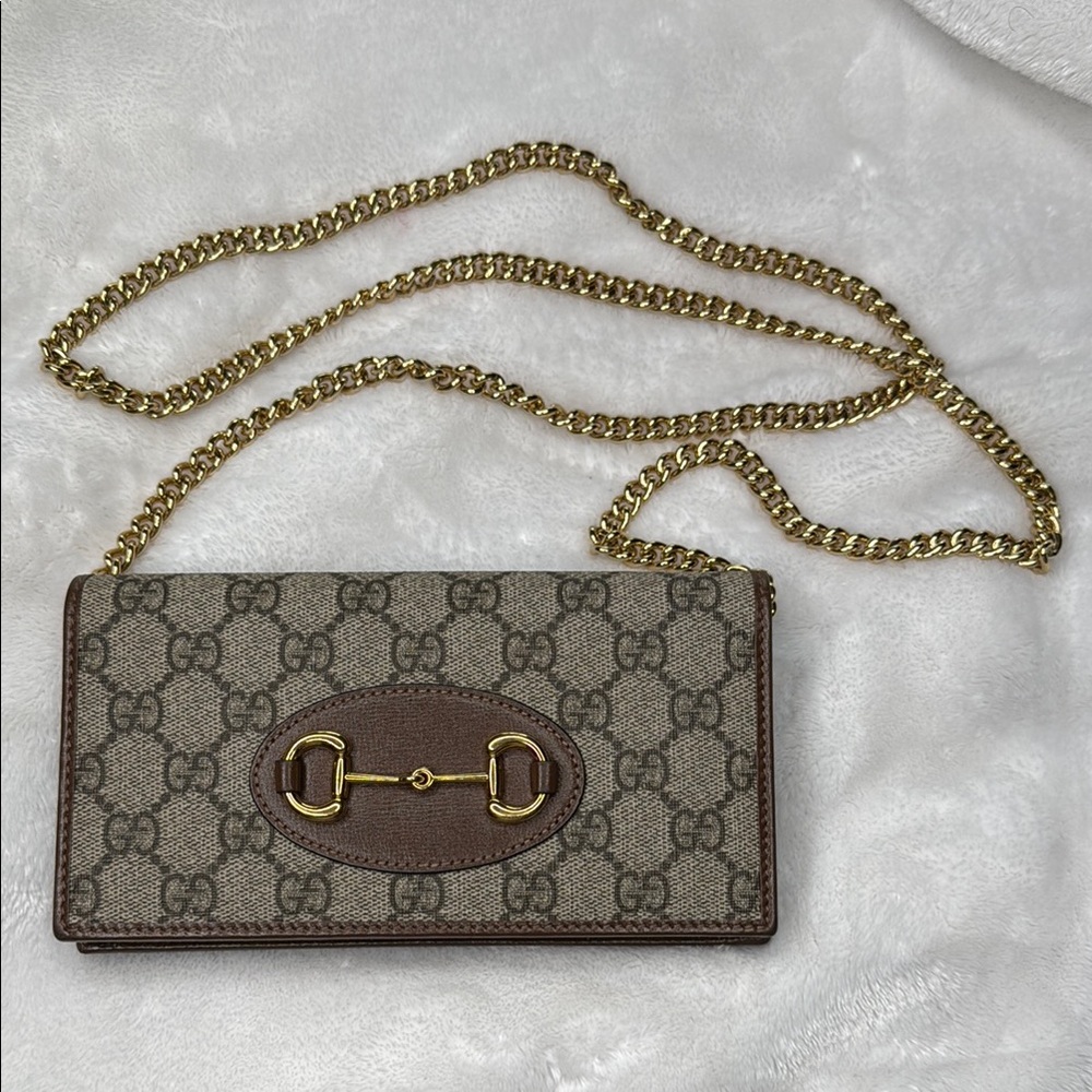Gucci Horsebit Wallet on Chain (Authentic)